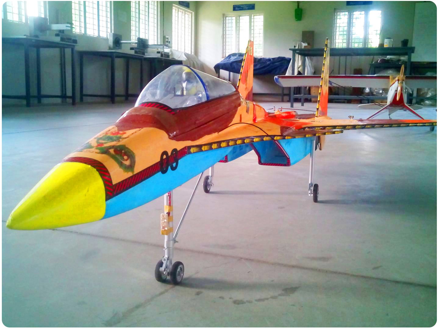 Prototype of Fighter Jet — FAERI Research and Development Photo