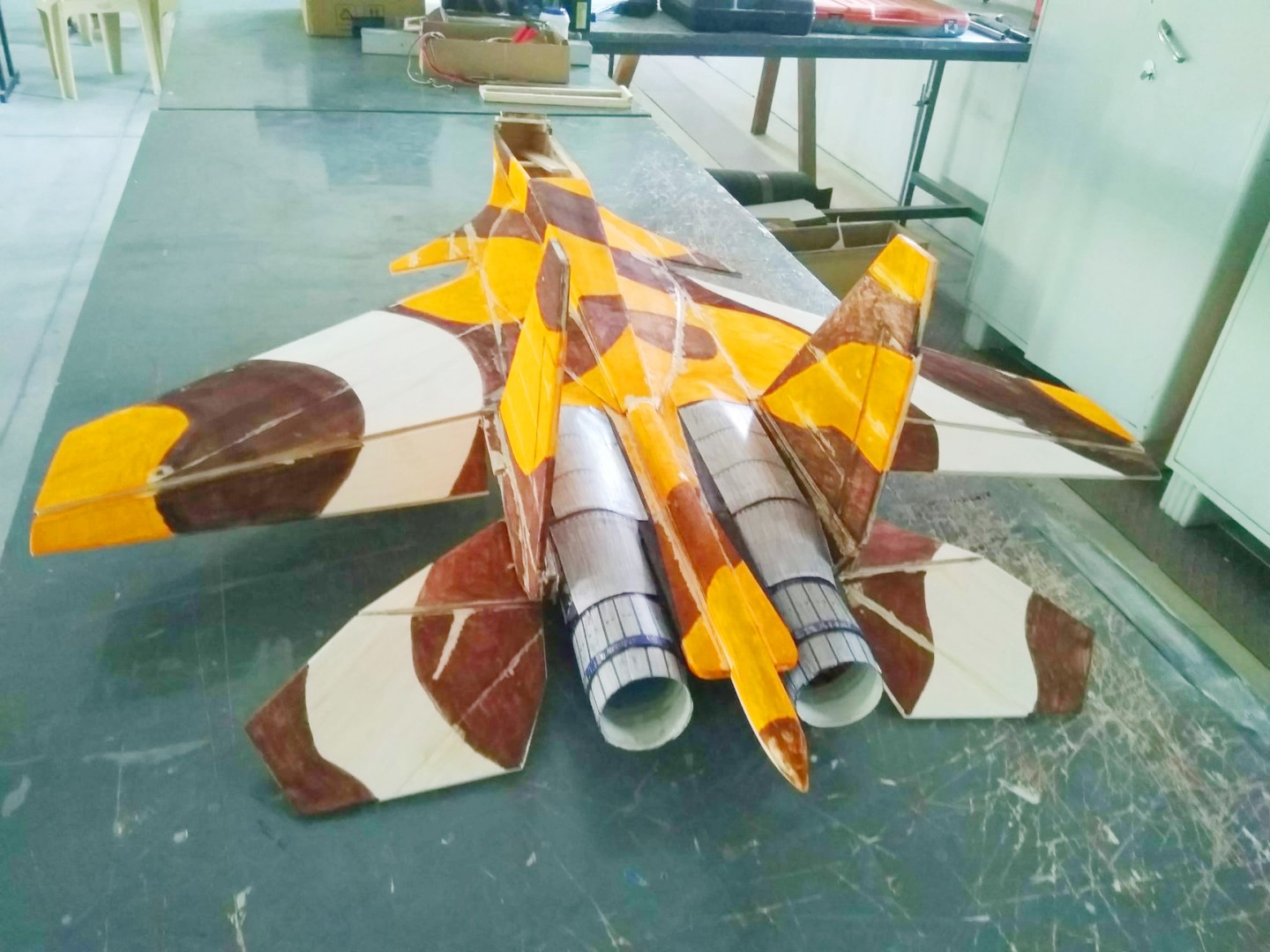 Fighter Jet SU-27 — FAERI Research and Development Photo