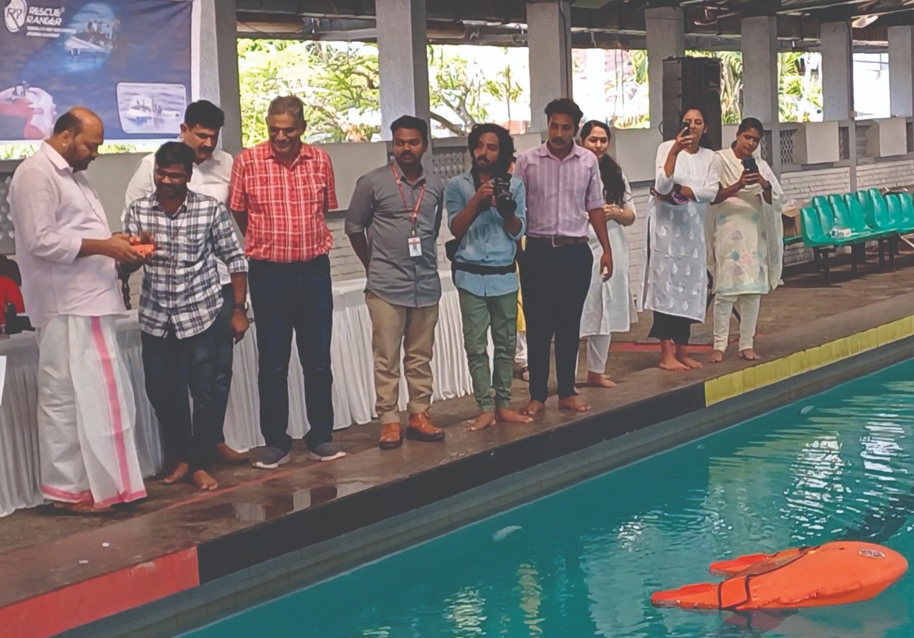 Rescue Ranger inauguration Industrial Minister — FAERI Research and Development Photo