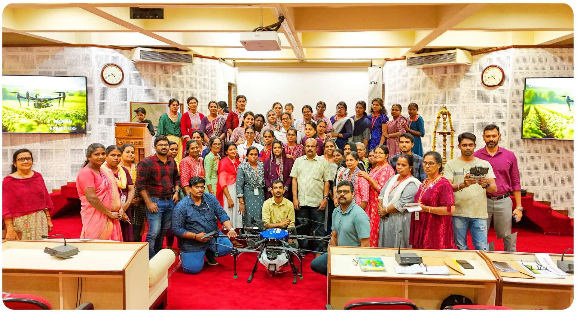 Drone Pilot Training for Women's in Kerala — FAERI Training Program Photo