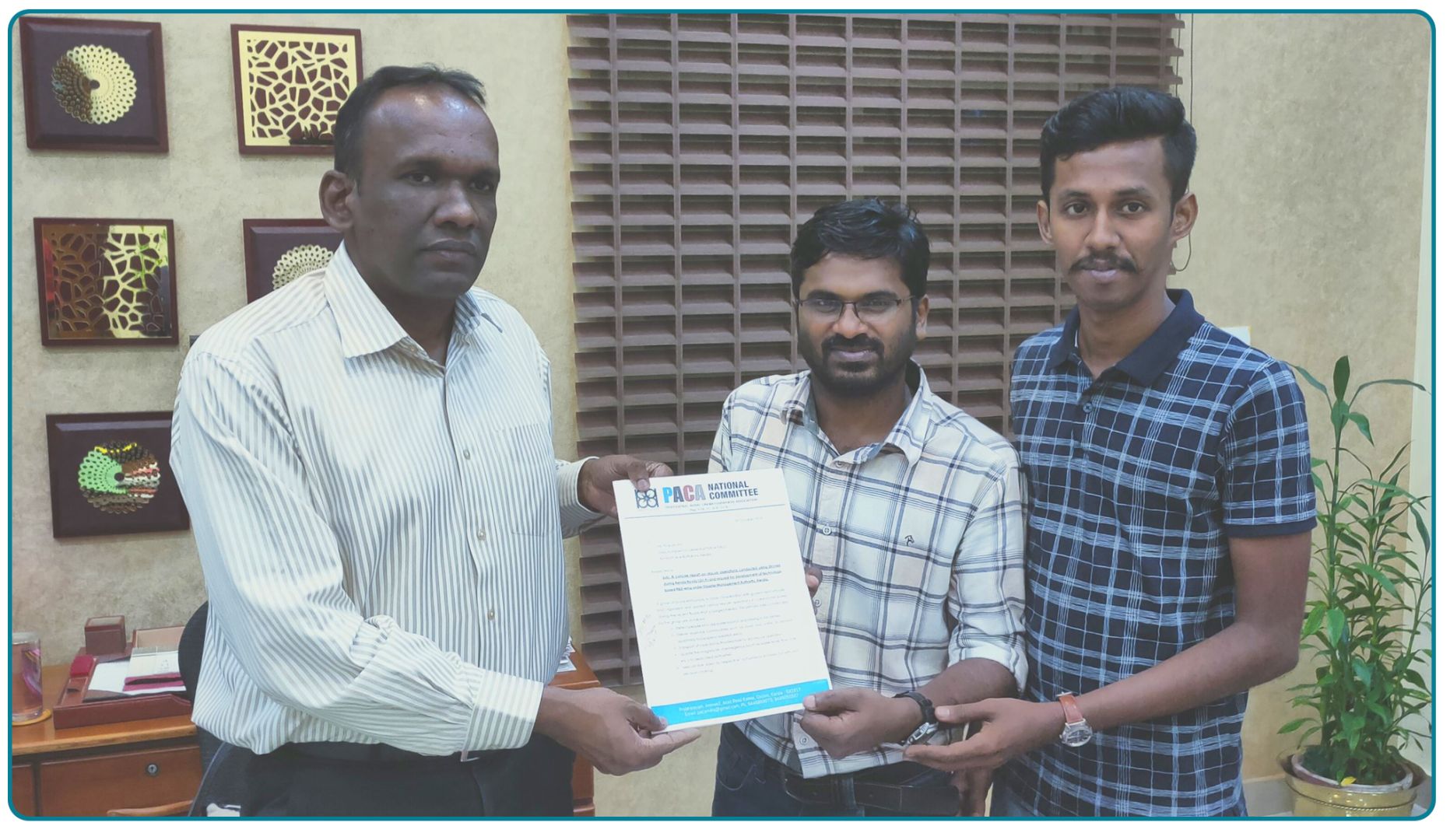 Report Submitting — FAERI Training Program Photo