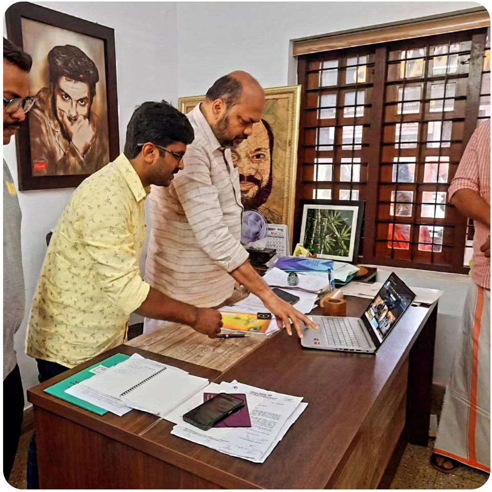 Federation website launching Minister Sri. P Rajeev — FAERI Events Photo