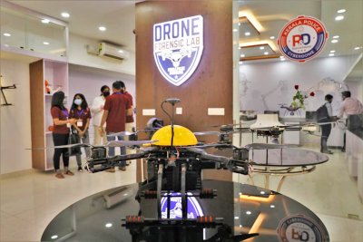Kerala Police Drone Forensic Lab — FAERI Research and Development Photo