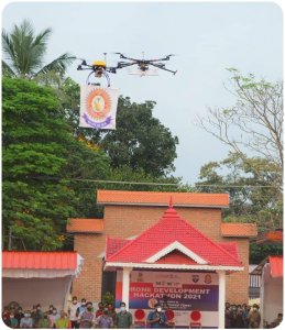 Kerala Police Drone KP — FAERI Airshow and Exhibition Photo