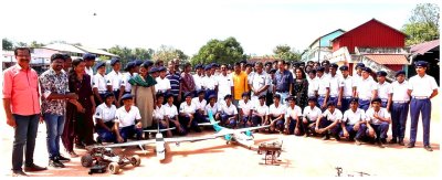 Training for Customs Cardet Cops (CCC) Students — FAERI Airshow and Exhibition Photo