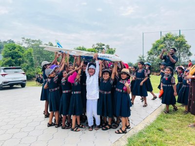 Training Program for School students — FAERI Airshow and Exhibition Photo