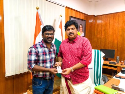 Official Member Minister Sri. Ganesh Kumar — FAERI Events Photo