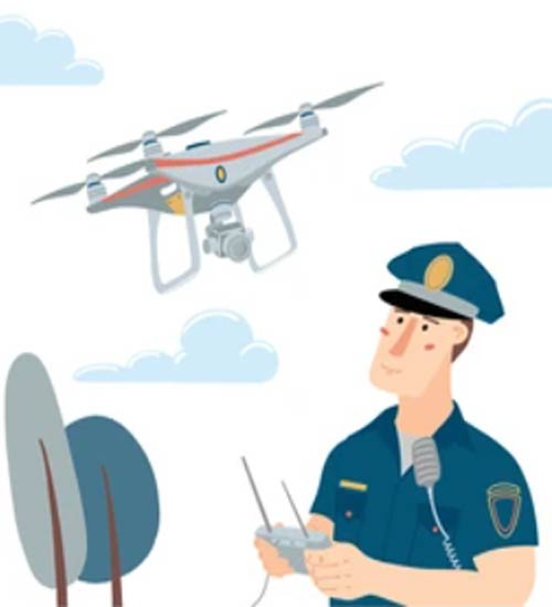 Government and law enforcement drone partners membership