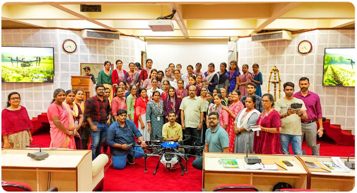 Kerala Achieves Historic Milestone as Women Across All Districts Receive Agricultural Drone Training