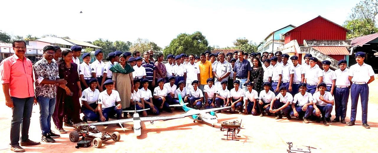 AeroFest 2025: Inaugurated by Customs Commissioner Ms. K. Padmavathy IRS at GHSS North Paravoor